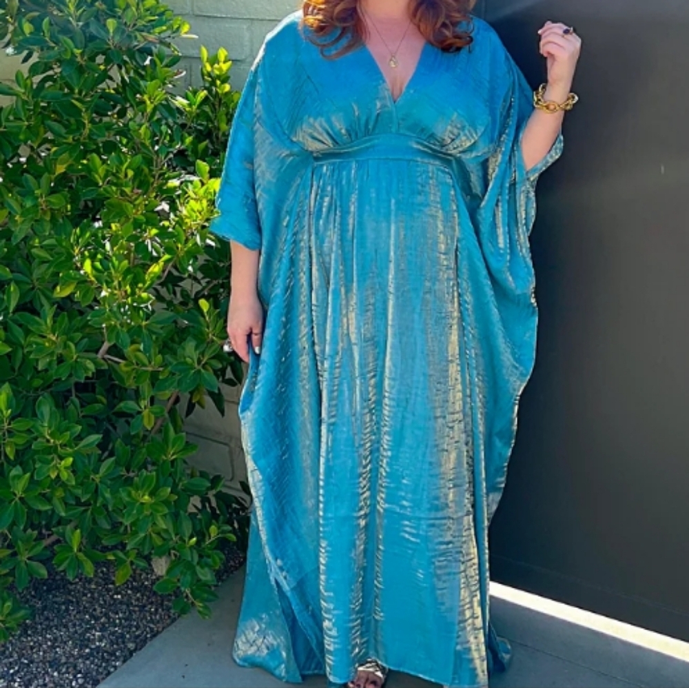 CAFTAN Elegant Blue DRESS